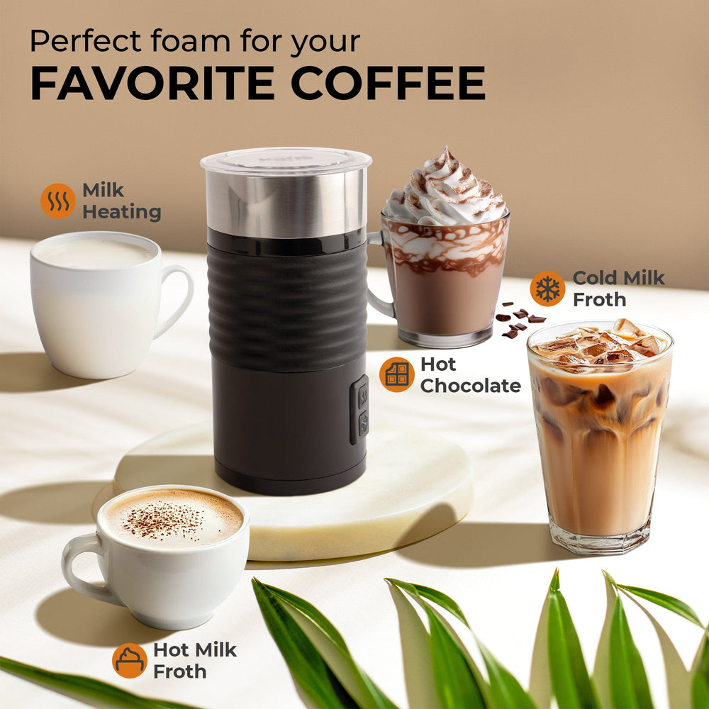 Kaffe Pour-in Milk Frother with Silicone Base