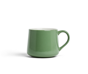 12 oz Crescent Ceramic Mug in Sage Green