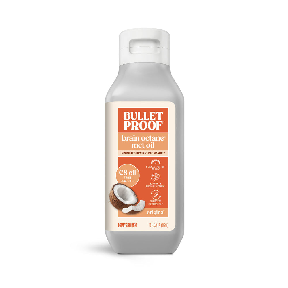 Bulletproof™ Brain Octane® C8 MCT Oil, 16 oz.