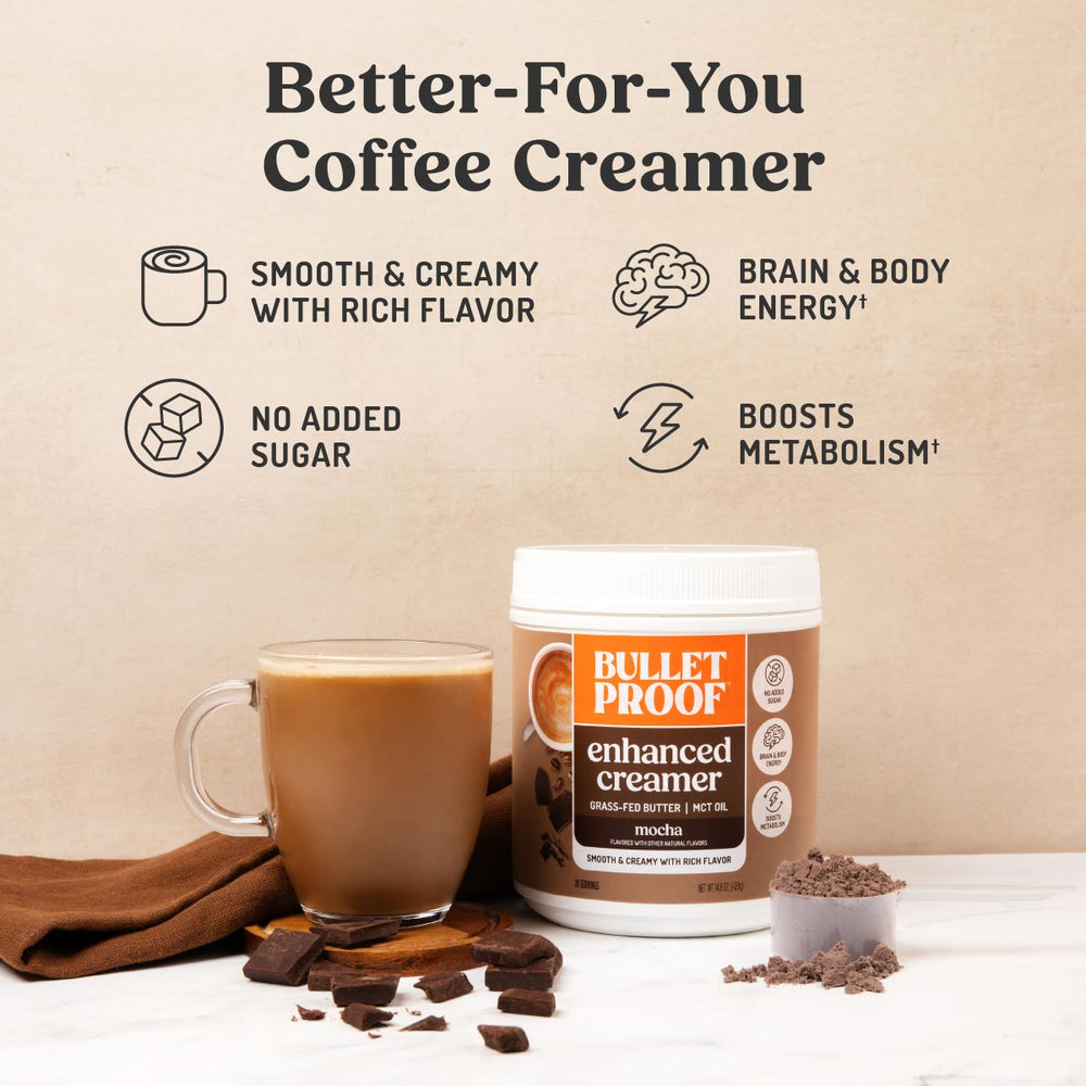 Bulletproof™ Enhanced Mocha Creamer
