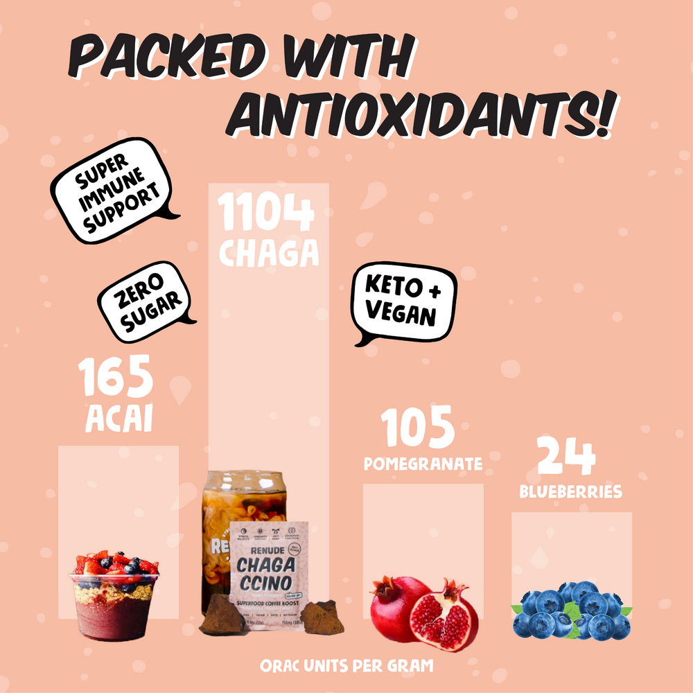 Chagaccino: Adaptogen Boost