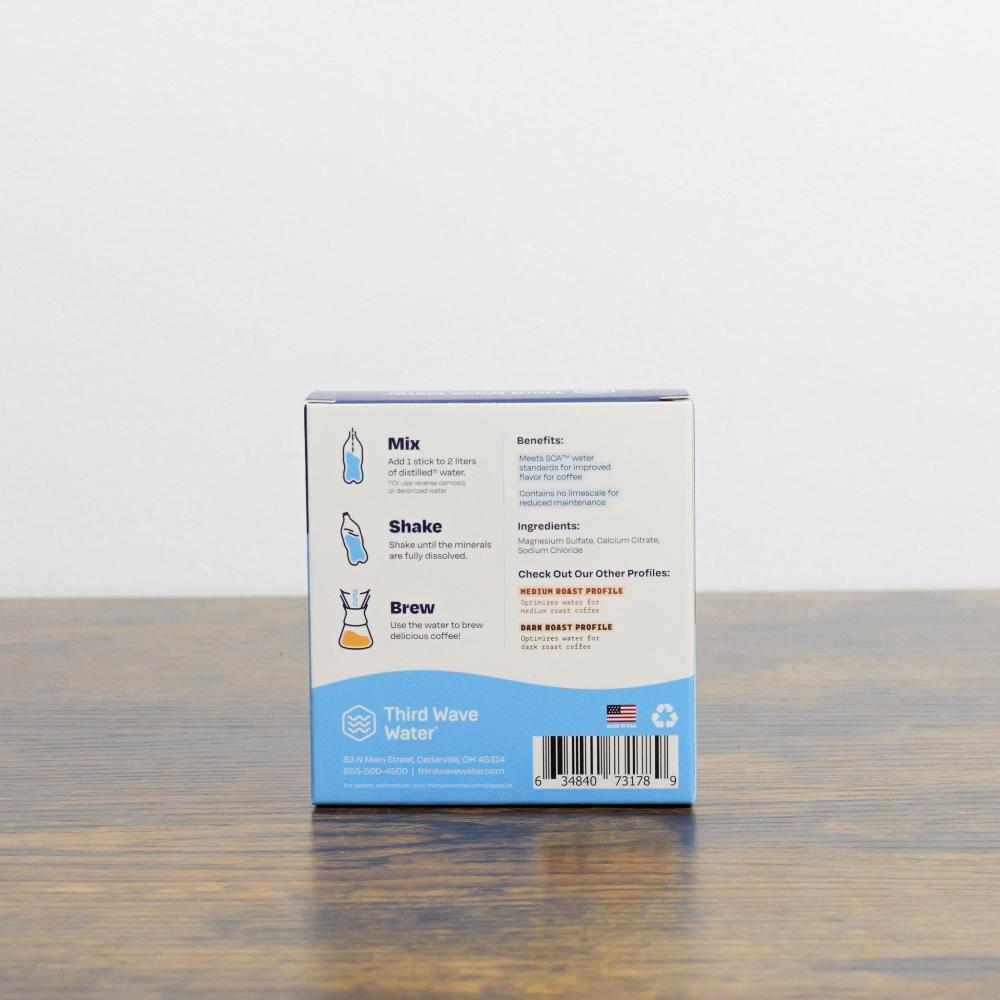 Third Wave Water Mineral Supplement - Classic Light Roast Profile