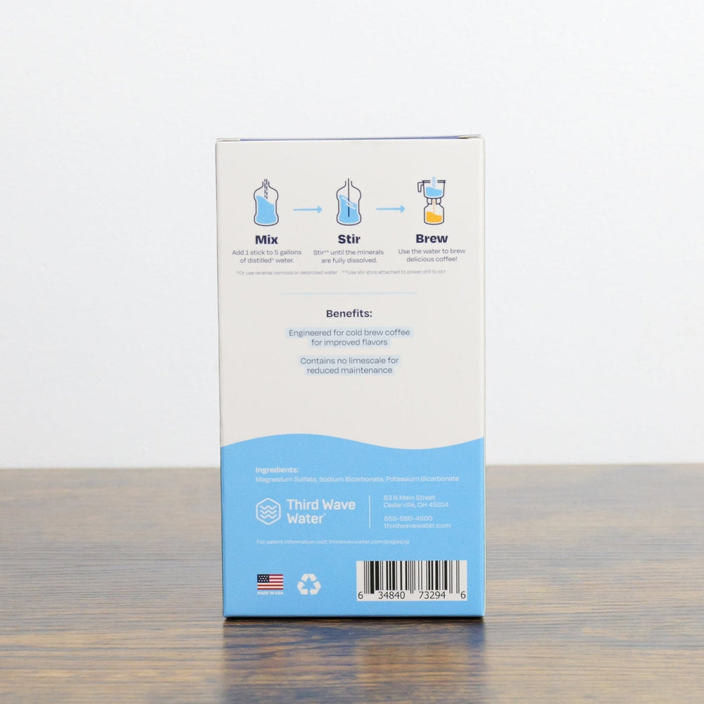 Third Wave Water Mineral Supplement - Cold Brew Profile