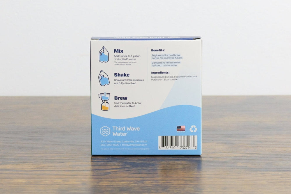 Third Wave Water Mineral Supplement - Cold Brew Profile