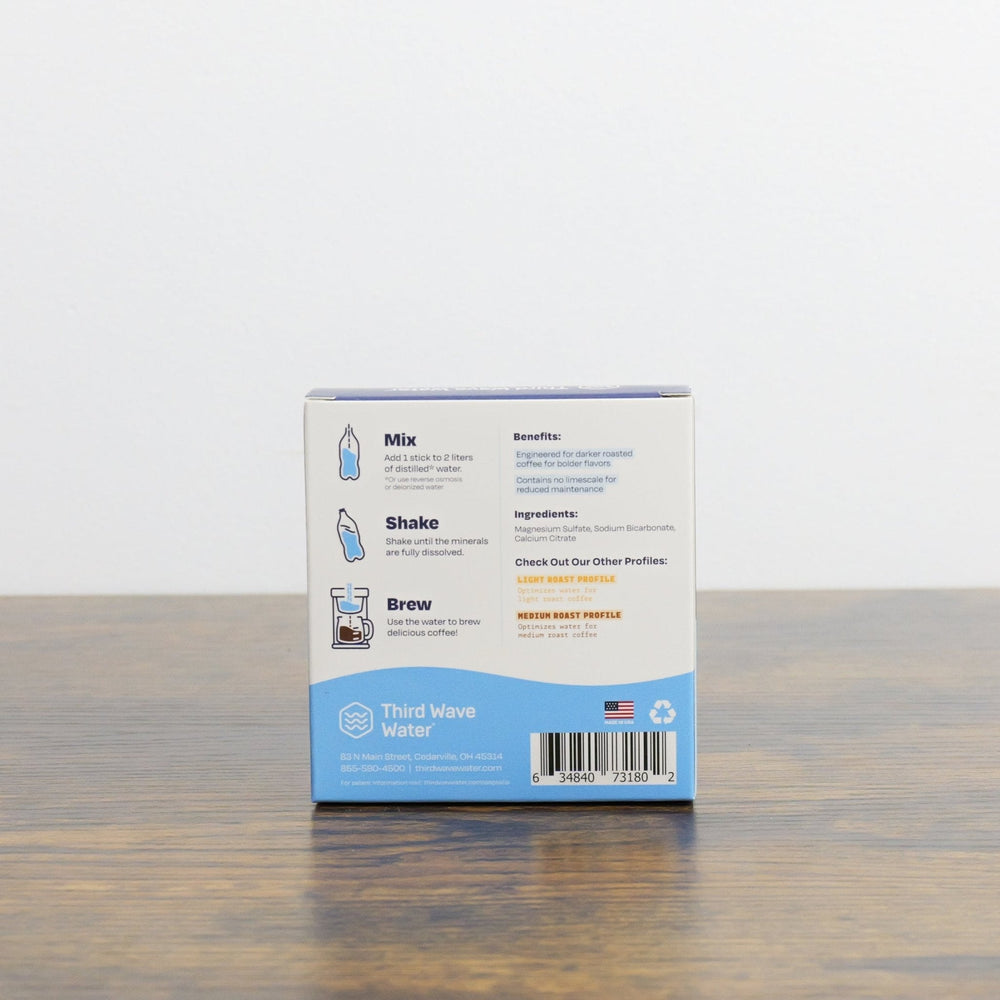 Third Wave Water Mineral Supplement - Dark Roast Profile