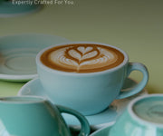 2.5oz Egg Espresso Cup and Saucer - Original Colors