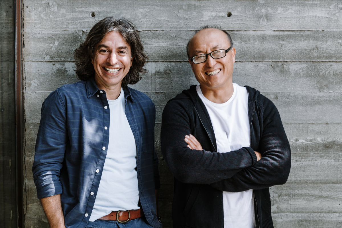 Bruvi co-founders Mel Elias and Sung Oh