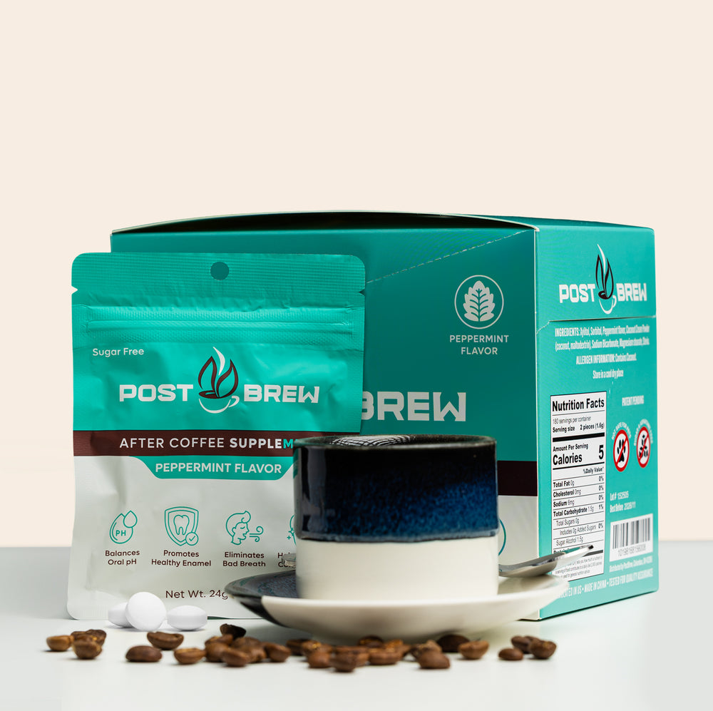 PostBrew Mints 12 Pouch Box