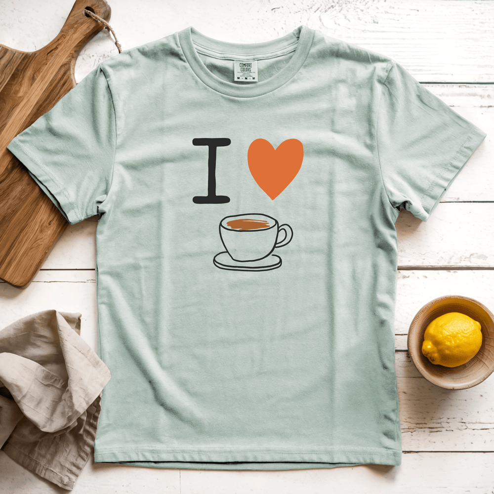 I Love Coffee Graphic Tee