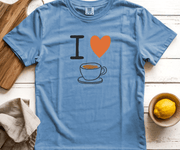 I Love Coffee Graphic Tee