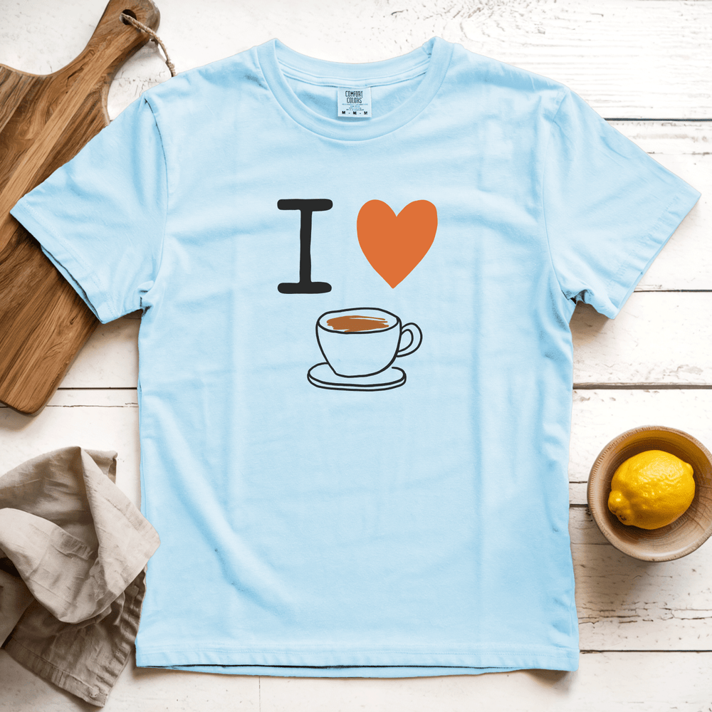 I Love Coffee Graphic Tee