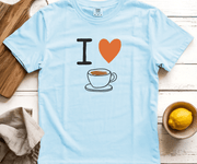 I Love Coffee Graphic Tee