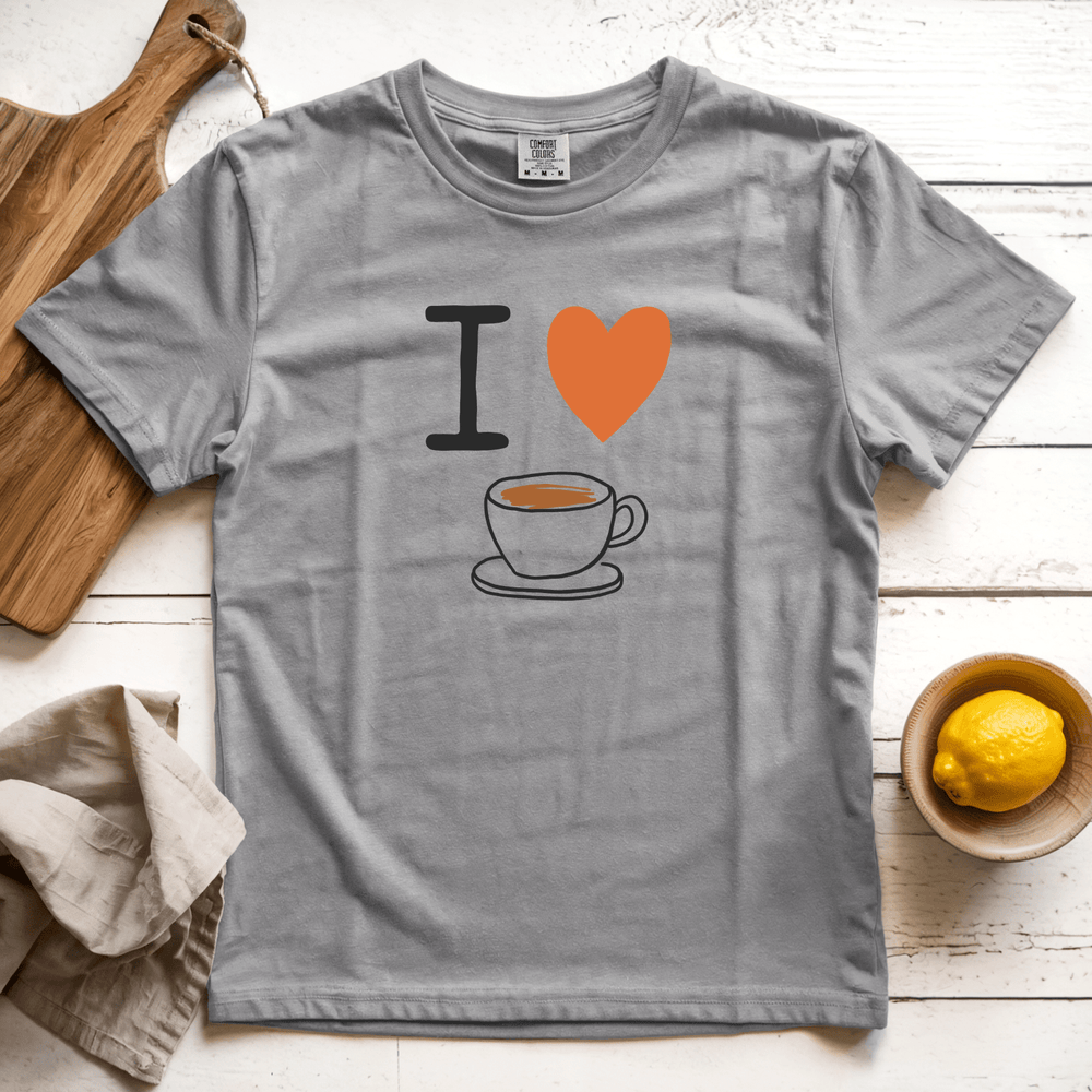 I Love Coffee Graphic Tee