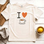 I Love Coffee Graphic Tee