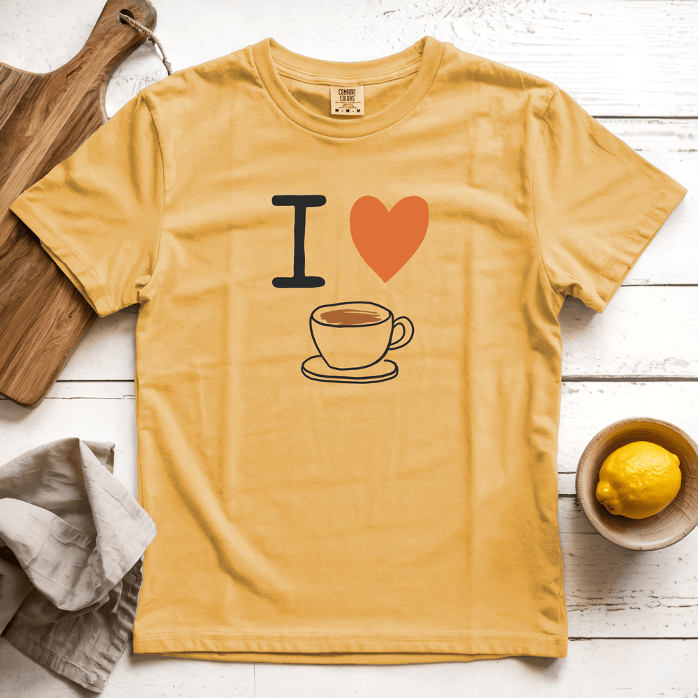 I Love Coffee Graphic Tee