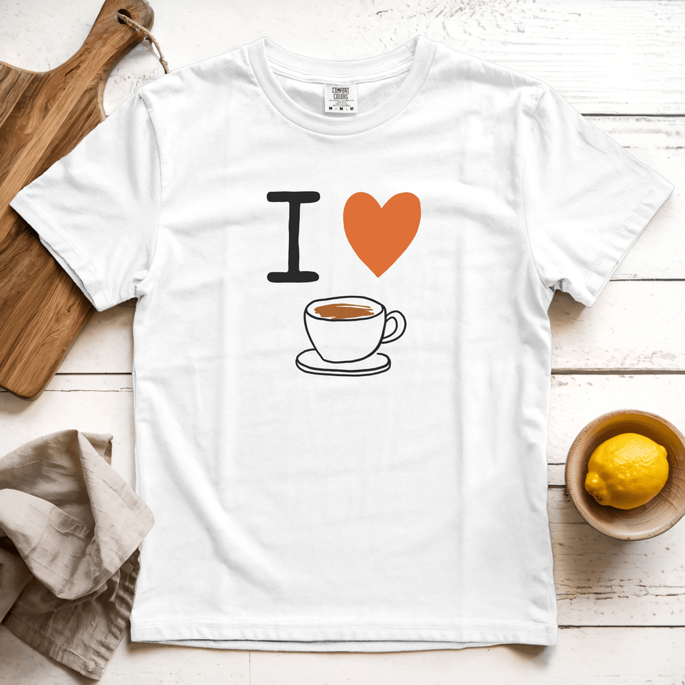 I Love Coffee Graphic Tee