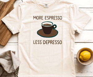 More Espresso Less Depresso Graphic Tee